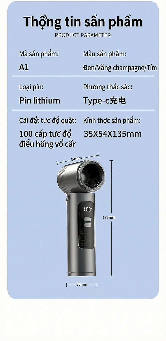 科技感十足的便携风扇，采用金属风与轻拟物设计，融合扁平风布局，简约主义美学展现未来感商务气质。