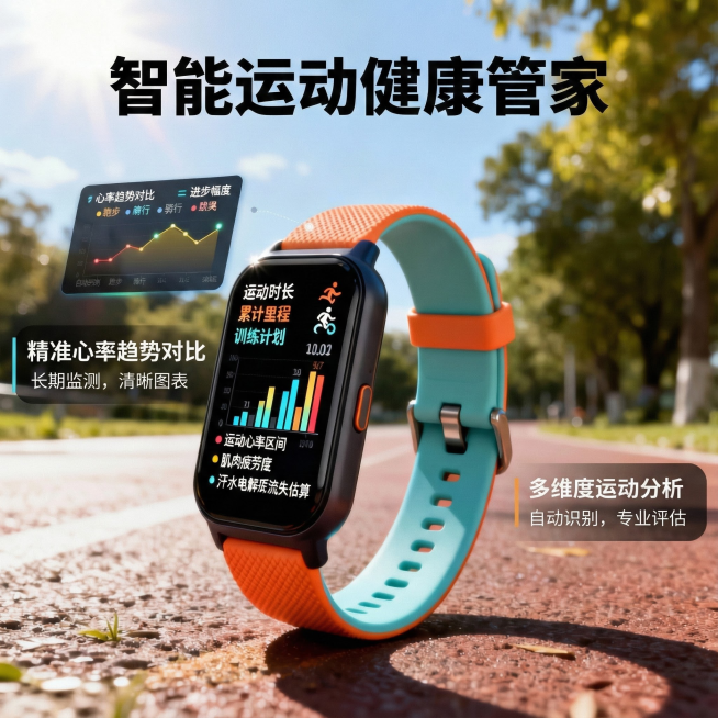帮我生成图片：根据这个产品概念图生成本产品的宣传海报，要求包括：海报中要包含产品概念图，海报要展示产品名称，海报要突出展示产品的两个功能和优势预览效果
