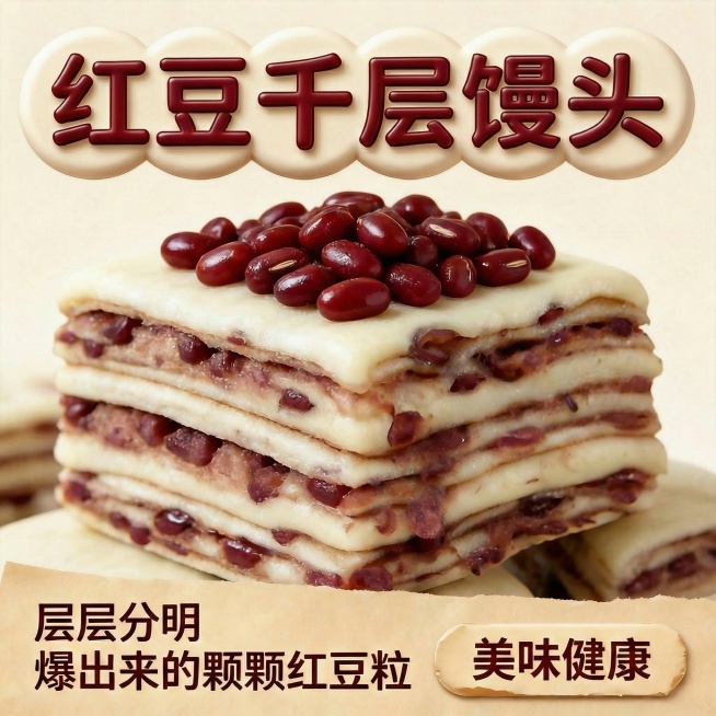 产品名称改为红豆千层馒头预览效果