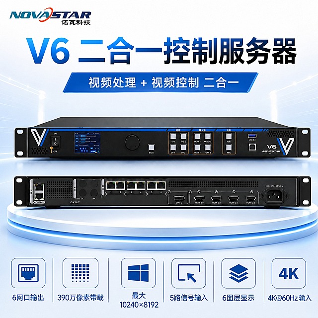在图片的左上角添加诺瓦科技NOVASTAR的logo，logo清晰完整，与整体画面风格协调，保持原图其他内容不变