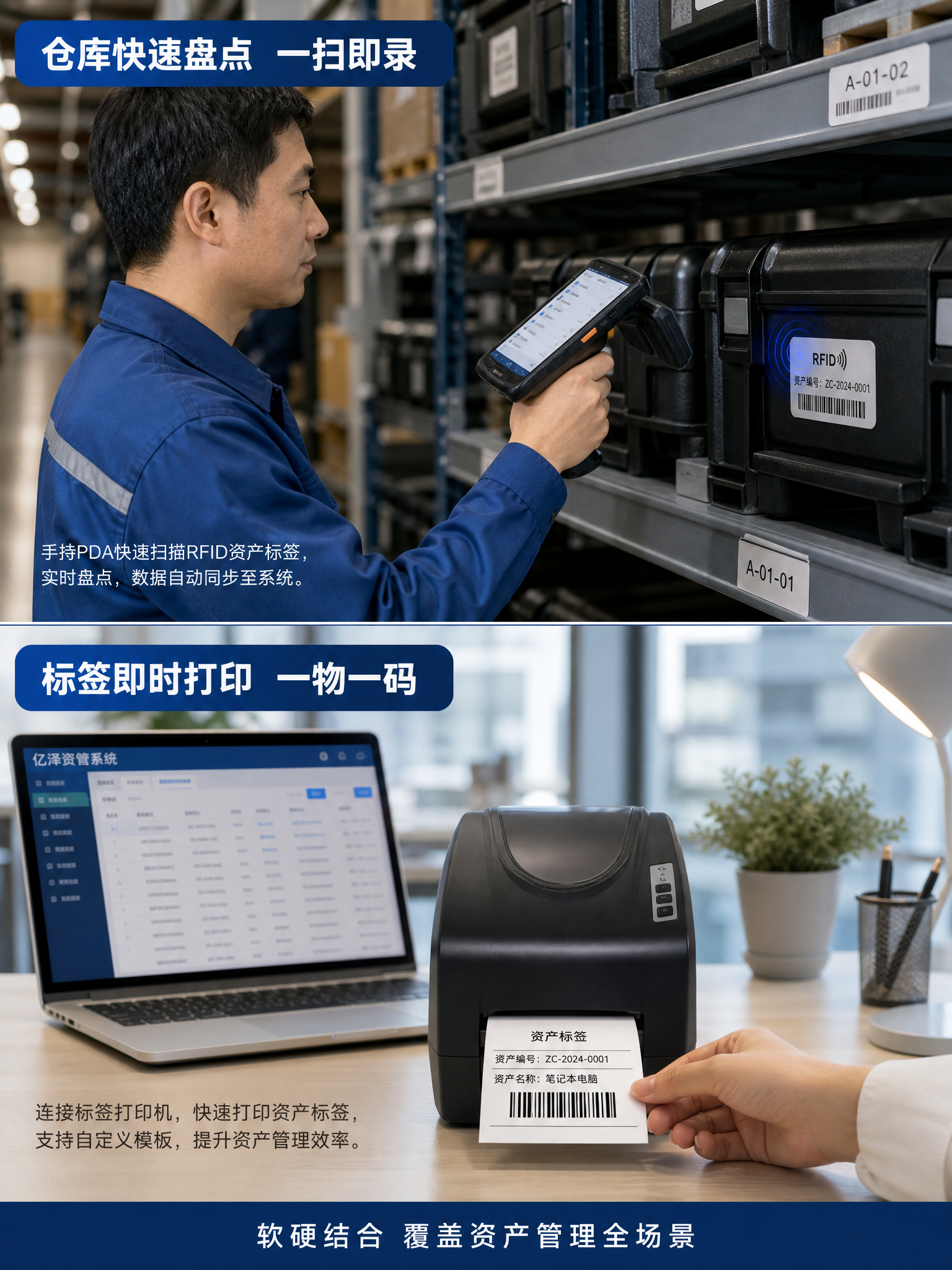 [商品] 使用【图3】RFID手持终端PDA、【图2】标签打印… - 图片创意预览
