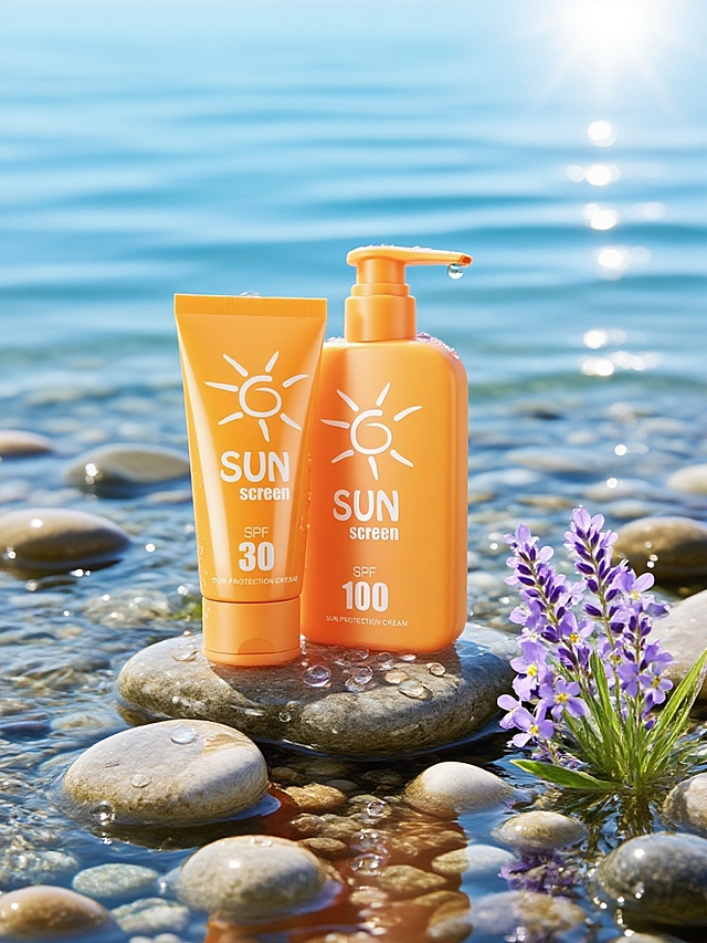 🌊防晒霜邂逅溪边美景，美出天际啦🌼