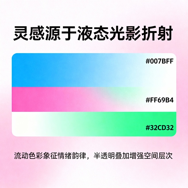 渐变效果风格预览效果