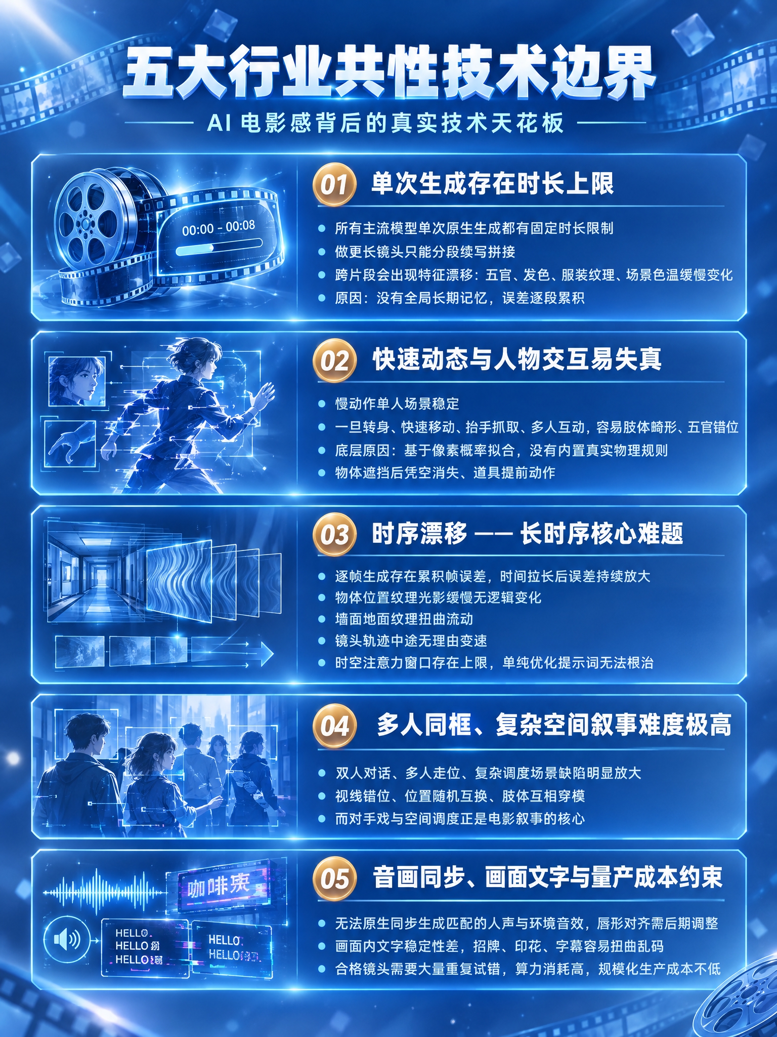 参照这张图的低饱和深空蓝科技插画风格，生成一张新的技术边界分析… - 图片创意预览