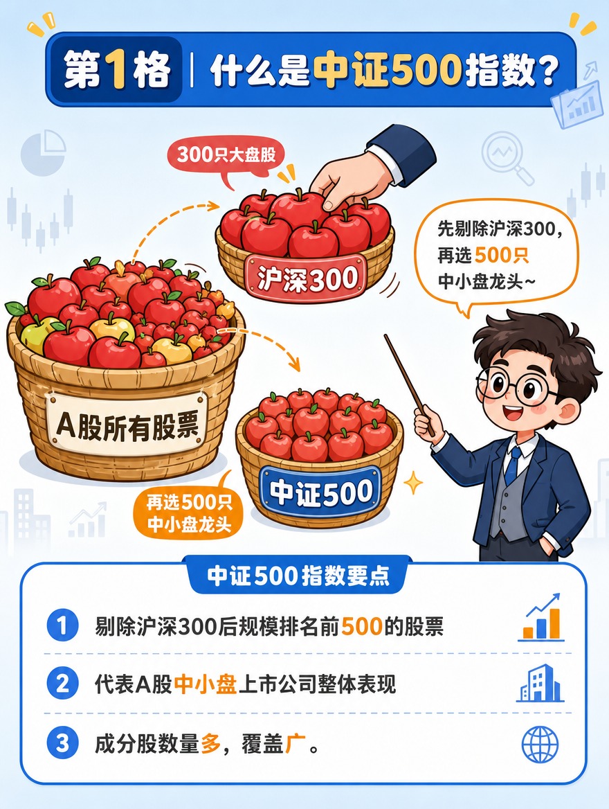 [商品] 无实物商品，为中证500ETF投资者教育内容，第一宫… - 图片创意预览