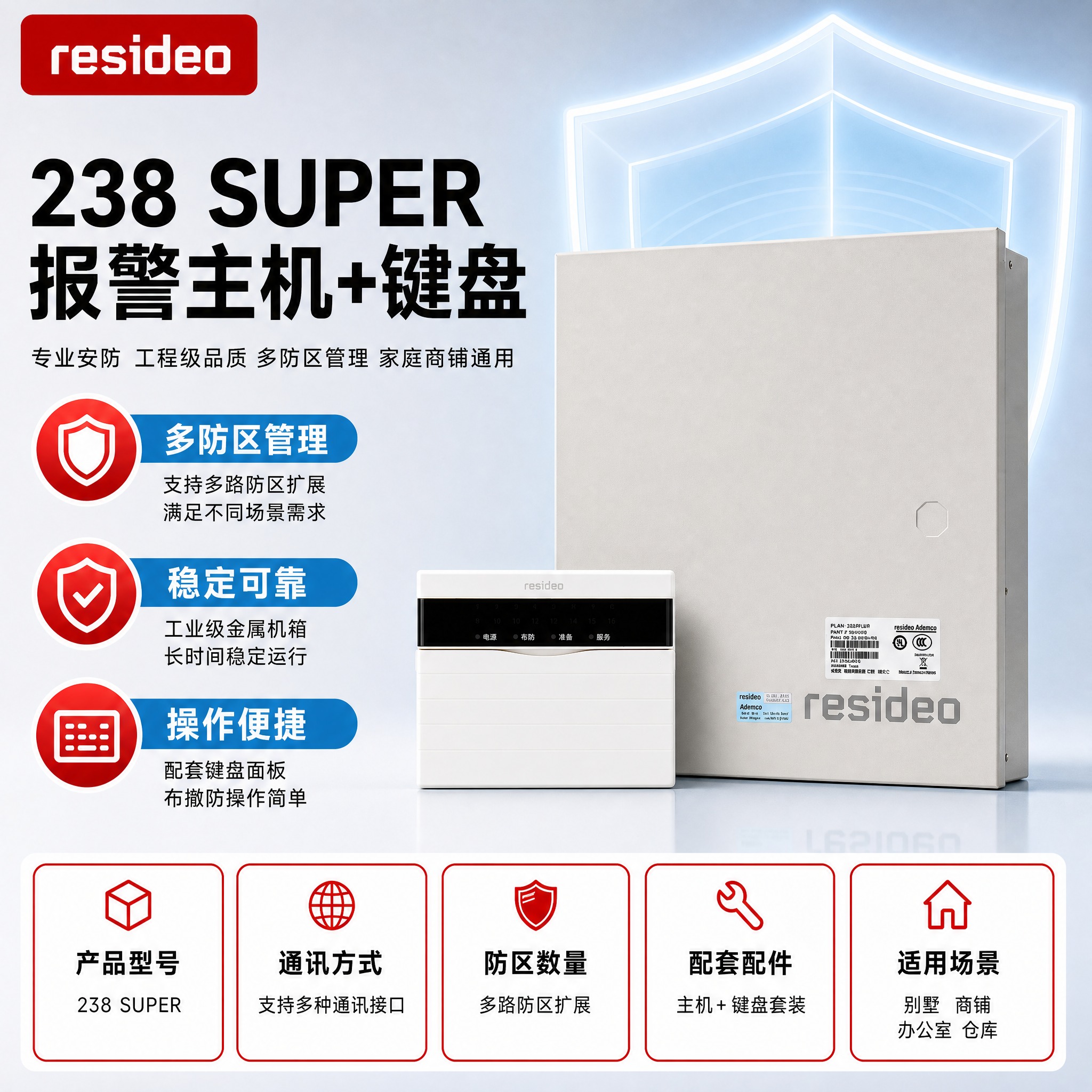 [主图-1] 238 SUPER 主机+键盘 商品识别/核心利… - 图片创意预览
