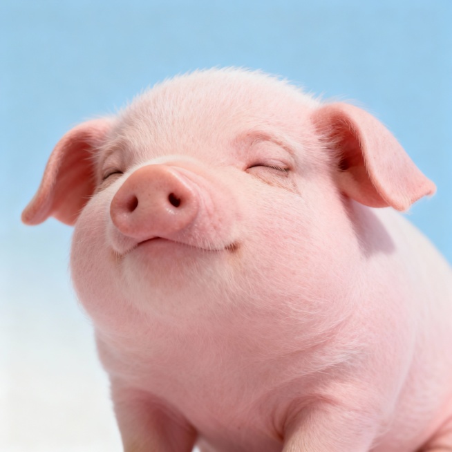 画一只小猪预览效果