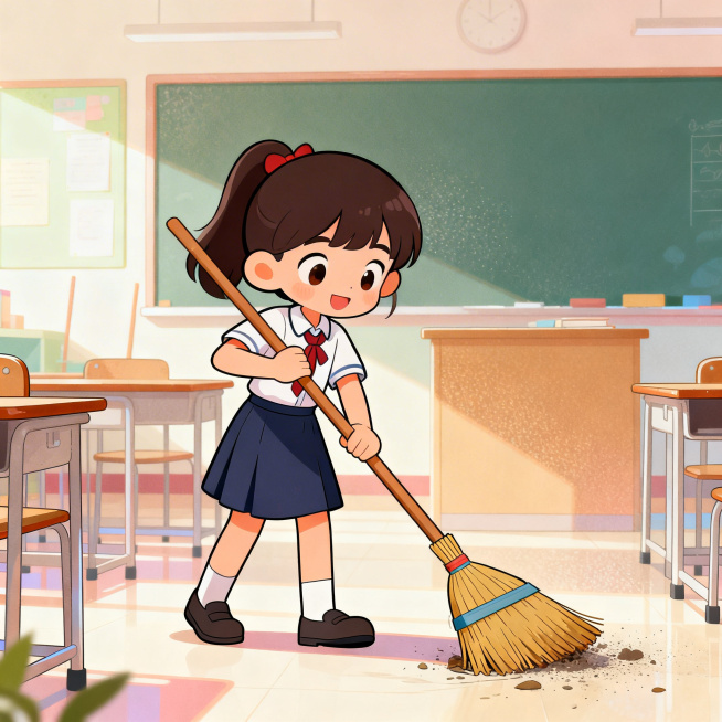 Modern flat animation style, bright soft pastel tones, a bit of noise texture, cute cartoon elementa预览效果