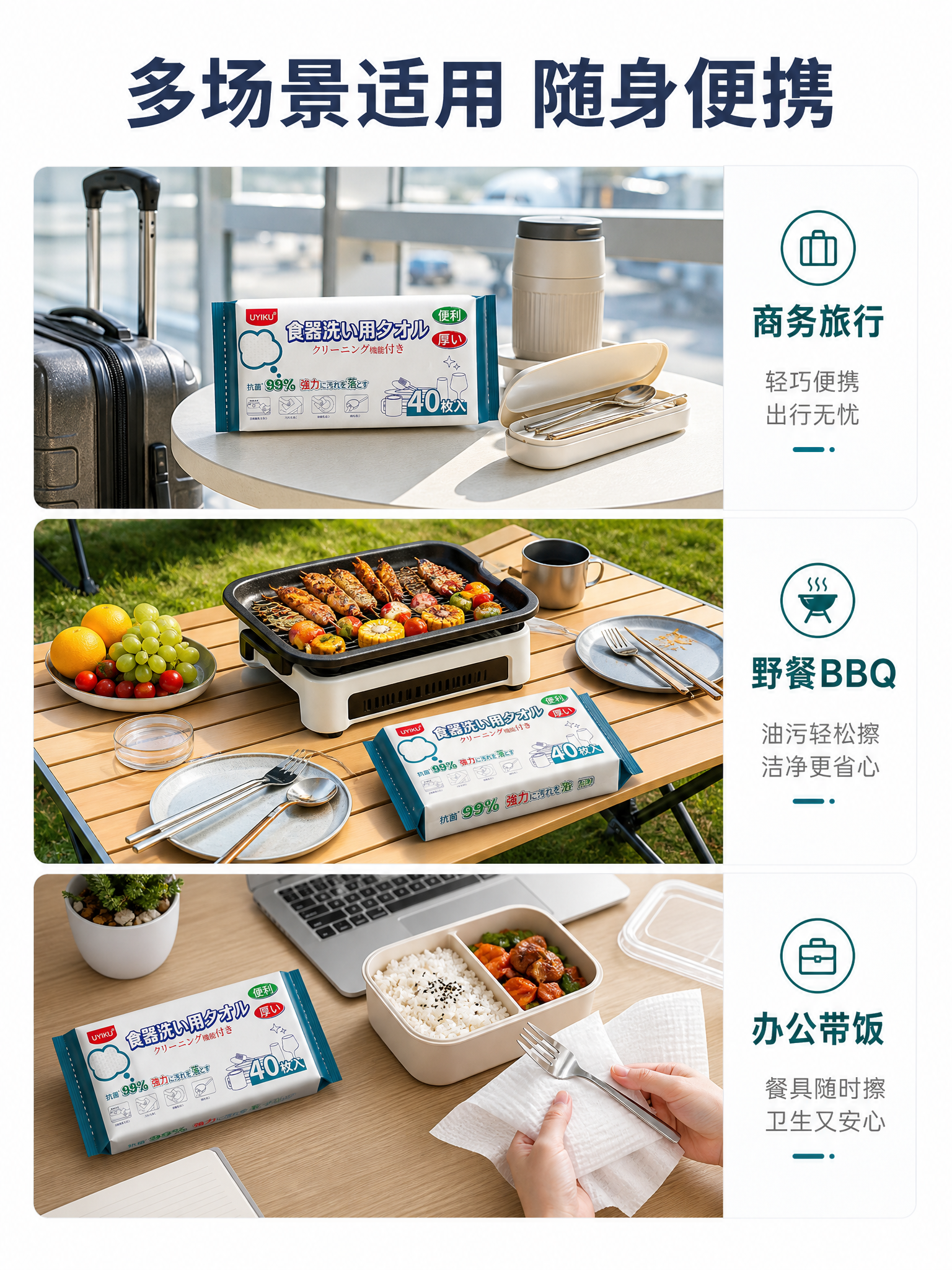 [主图-4] 多场景适用展示，便携户外与日常多用，3:4竖版比… - 图片创意预览