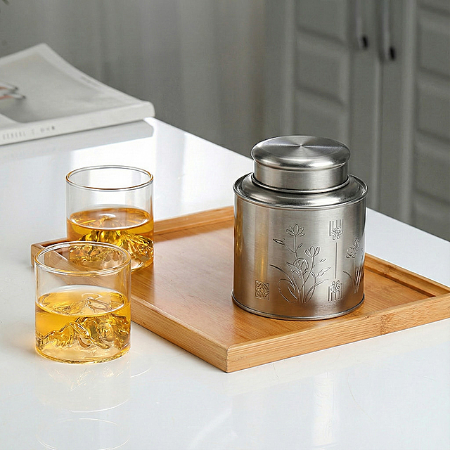 移除右边的水壶替换成茶叶