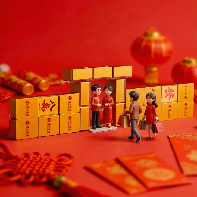 帮我把人物改成年轻一些的，动作自然的，脸型改成3D人物的表情神态预览效果