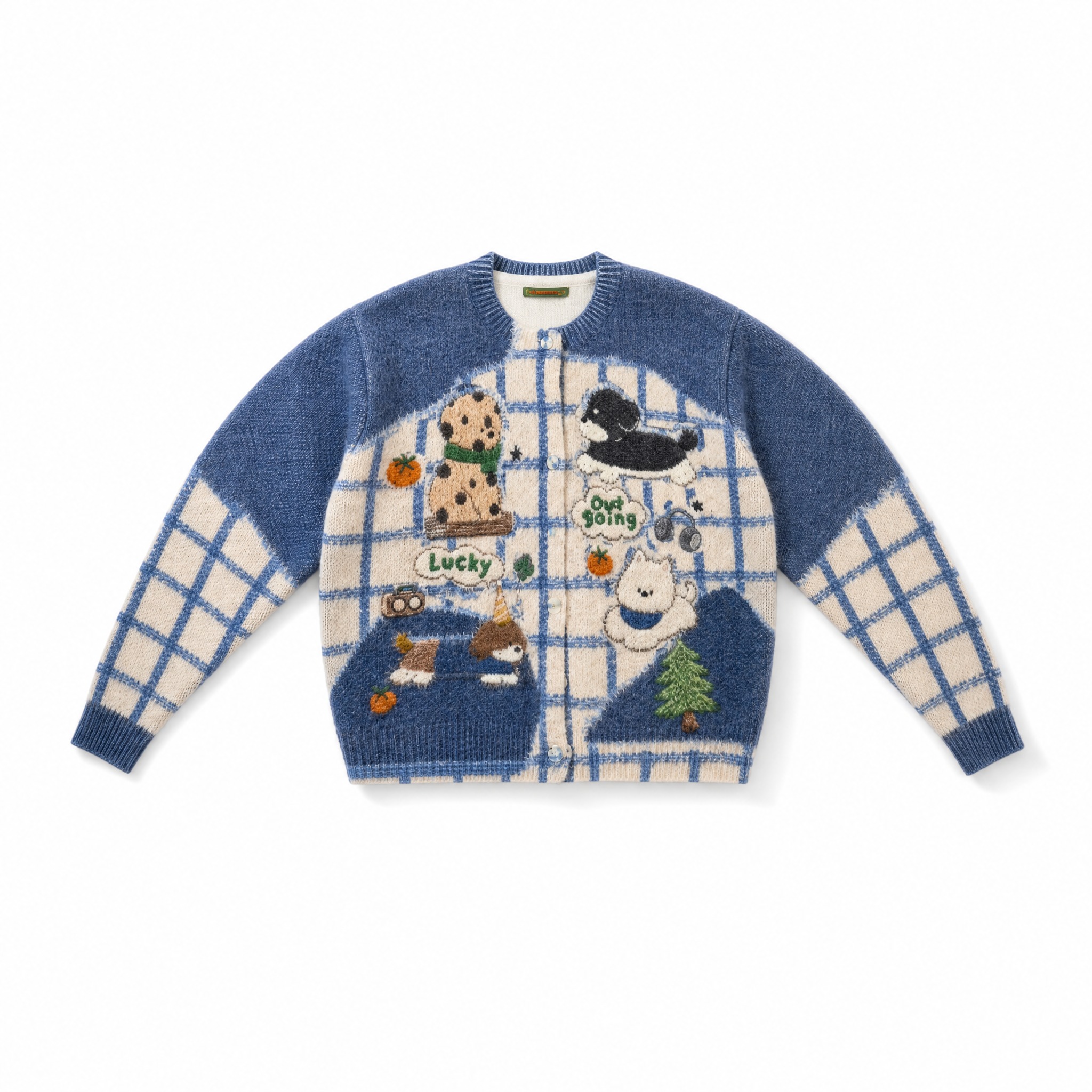 参考原图的服装款式、颜色、面料、花纹，服装平铺摊开展示，俯视平… - 图片创意预览