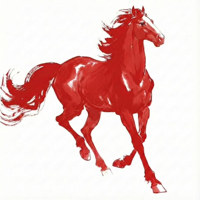 马的朝向为左预览效果