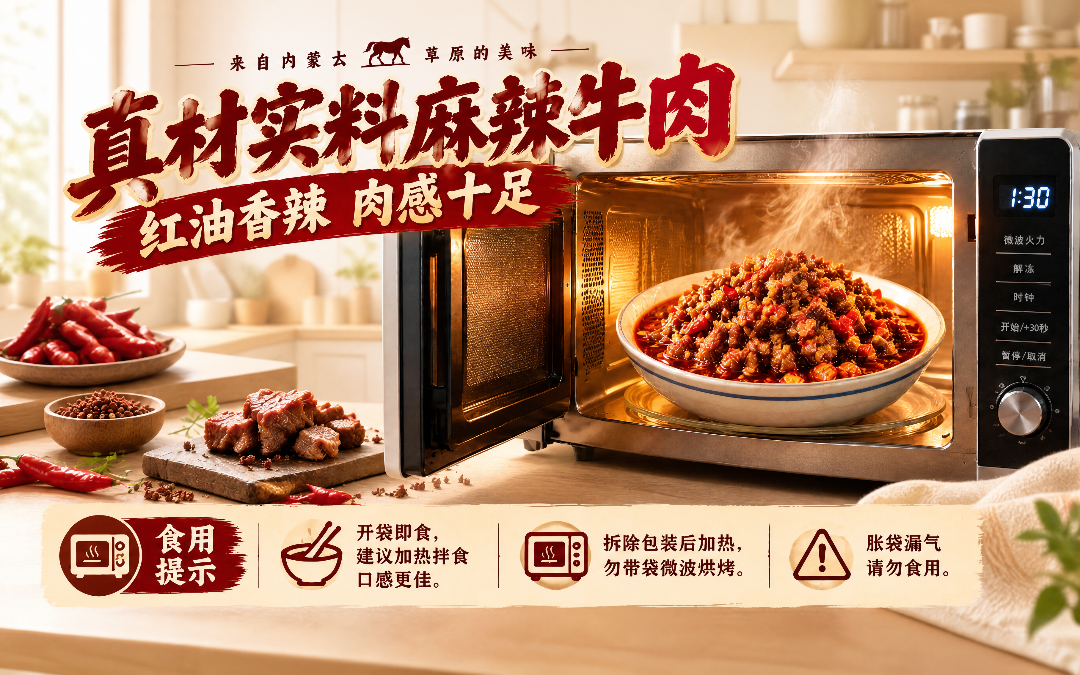 保留原图中所有内容、文字、产品、版式构图完全不变，仅将背景替换… - 图片创意预览