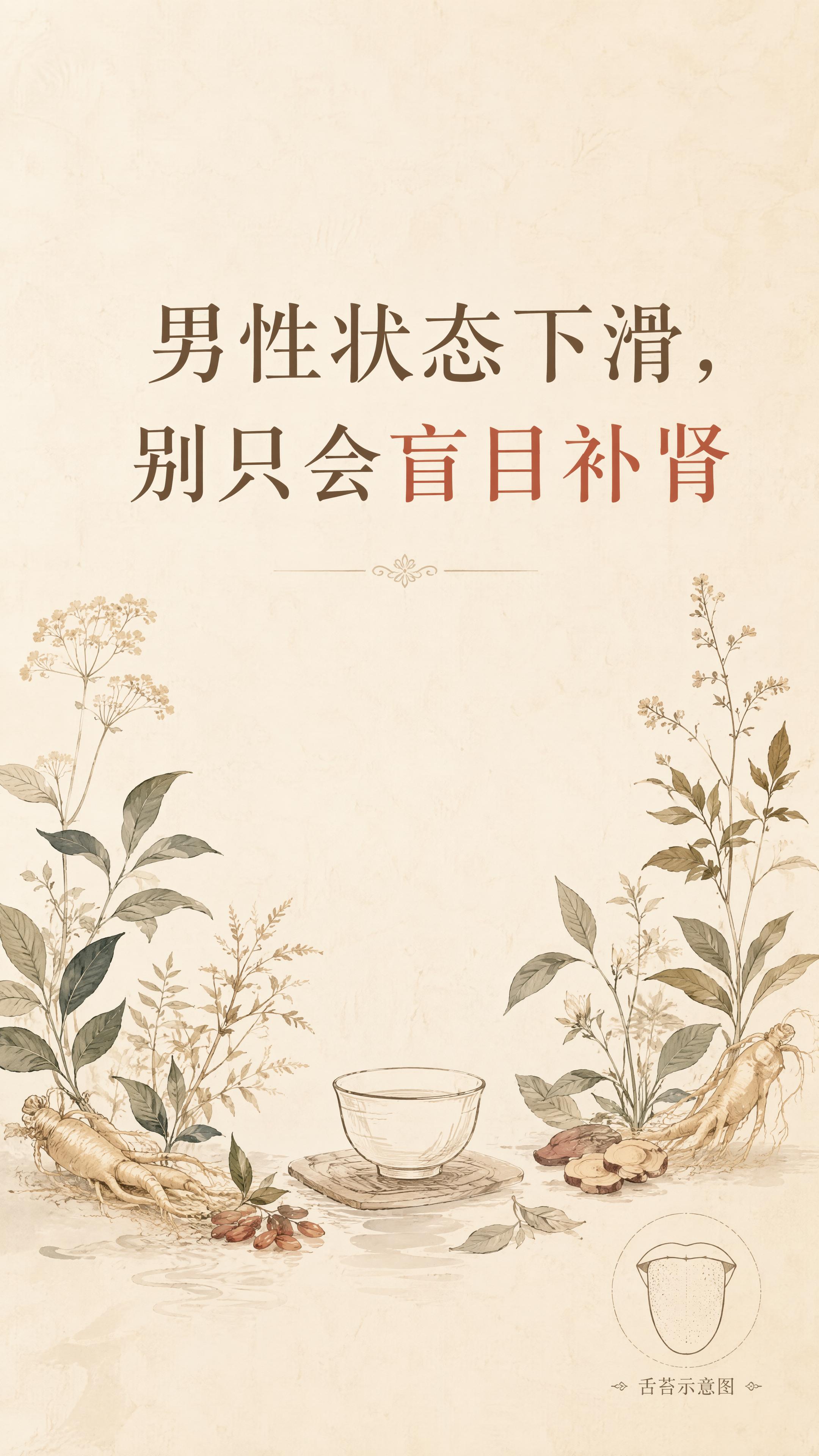 新中式轻养生国风科普封面图，9:16竖版，米白色宣纸肌理背景，… - 图片创意预览