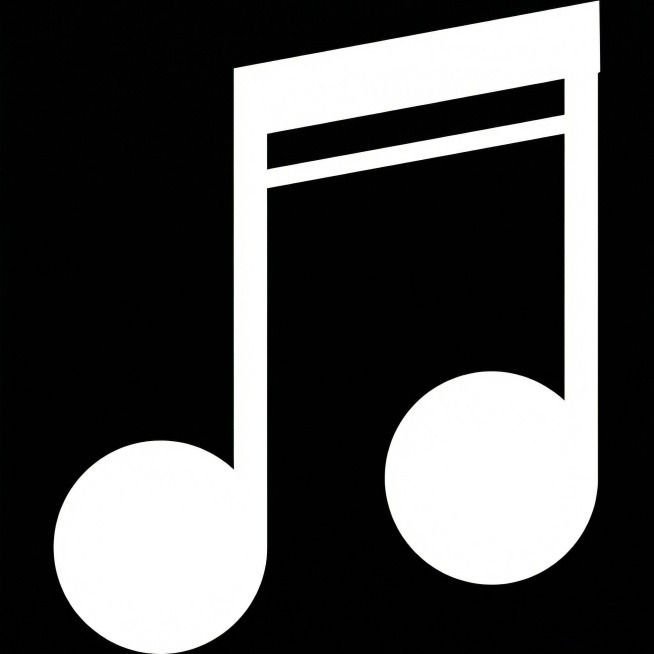 把音符换成白色预览效果