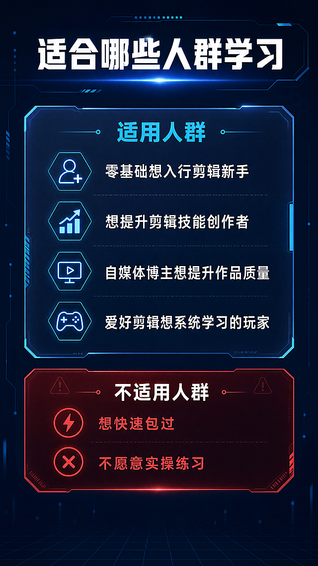 「图片1」，生成一套详情页，商品名称PR剪辑课程，适配拼多多平台，单图比例为9:16，需求屏数为8张。