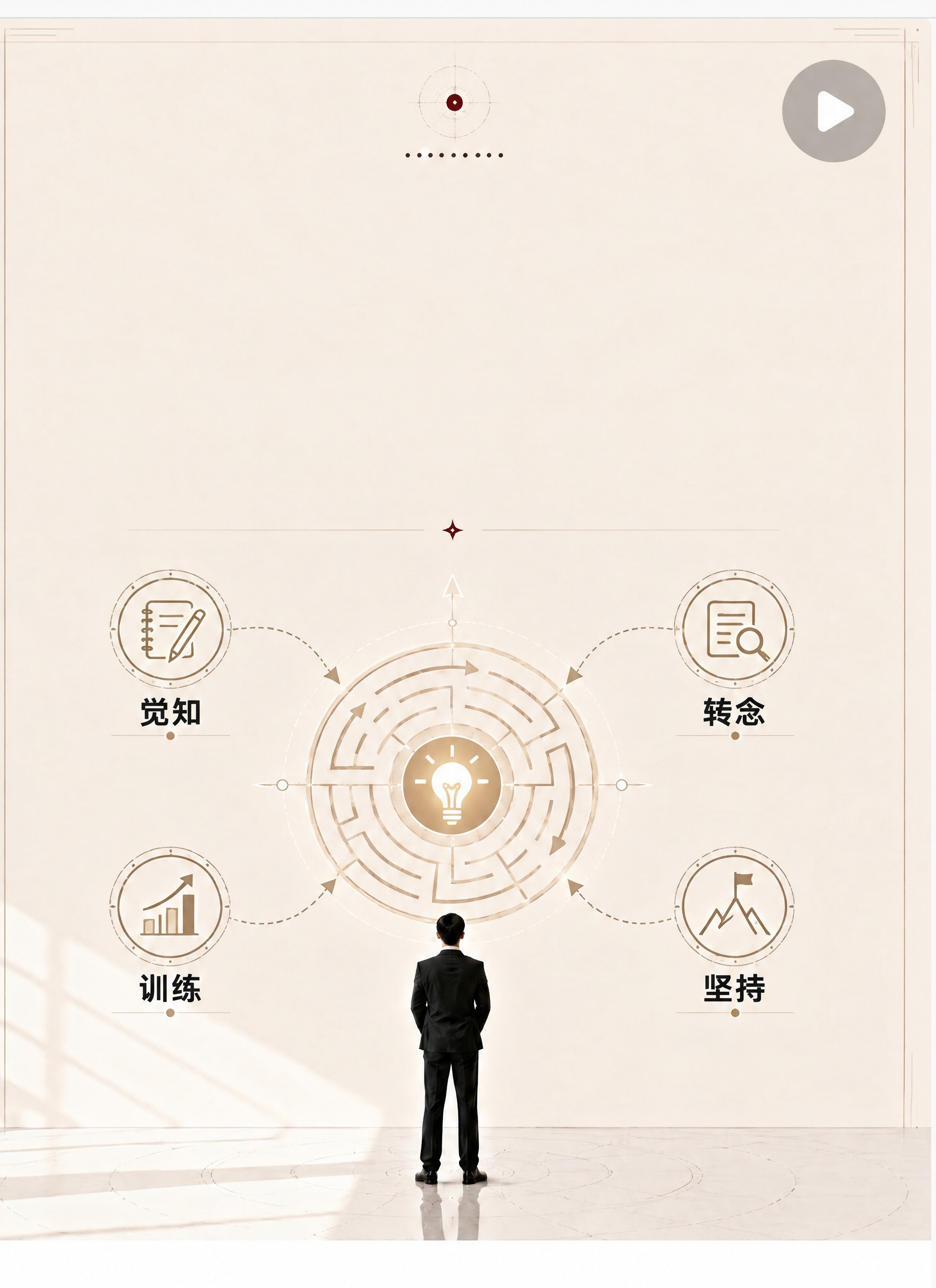 去除图片顶部的所有标题文字，将四个圆形图标下方的文字分别替换为… - 图片创意预览