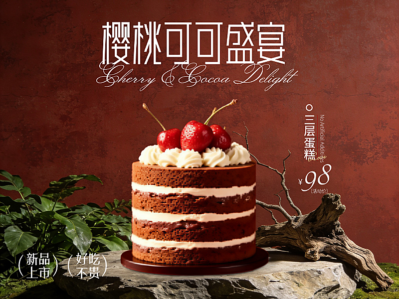 美食 饮品 奶茶 蛋糕促销抖音团购美图大众点评轮播图外卖头图