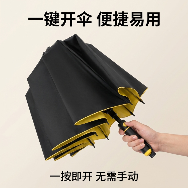 「图片1」帮我按照图片里的雨伞生成一组主图预览效果