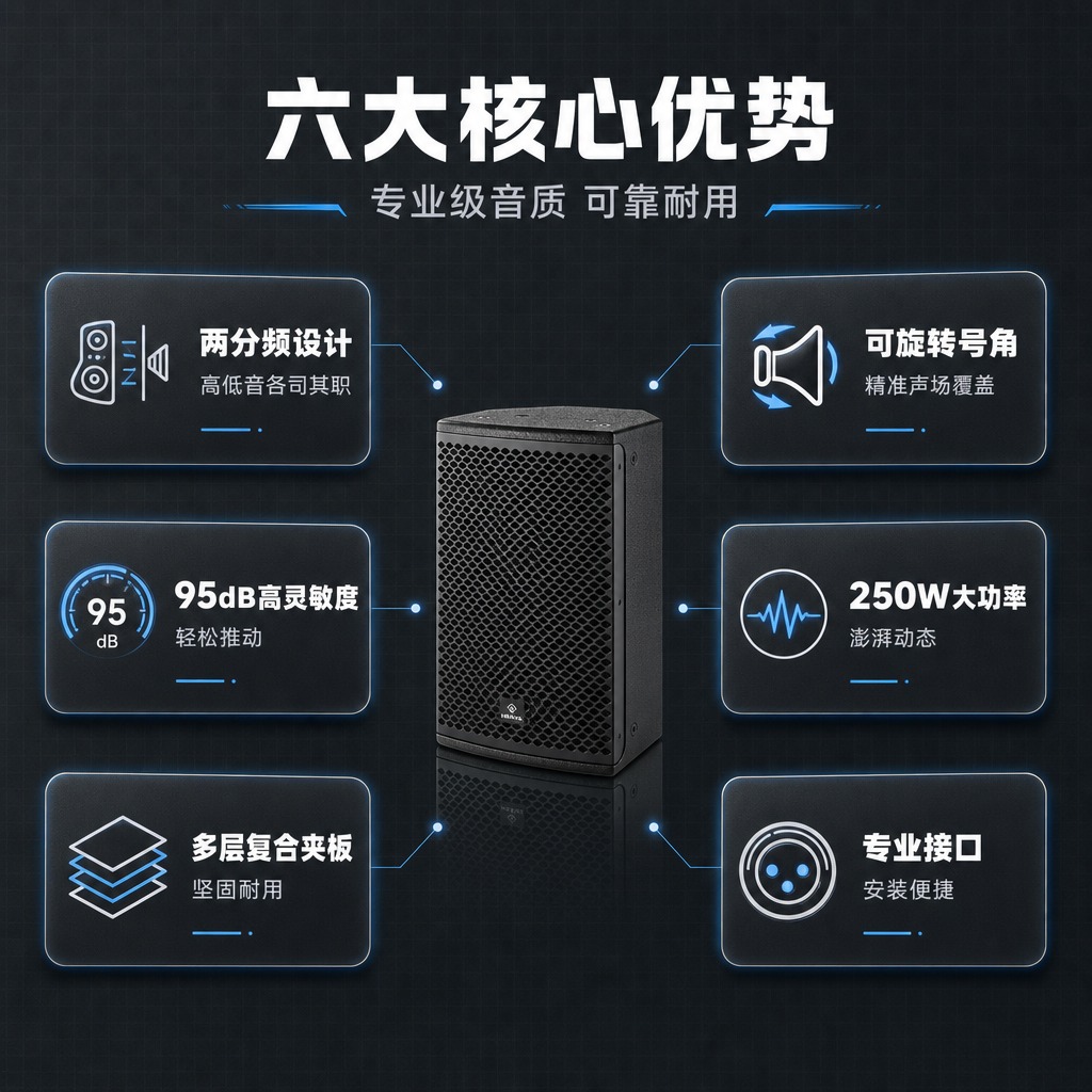 [商品] 使用【图1】HENVA HW-HS8II全频音箱；保… - 图片创意预览