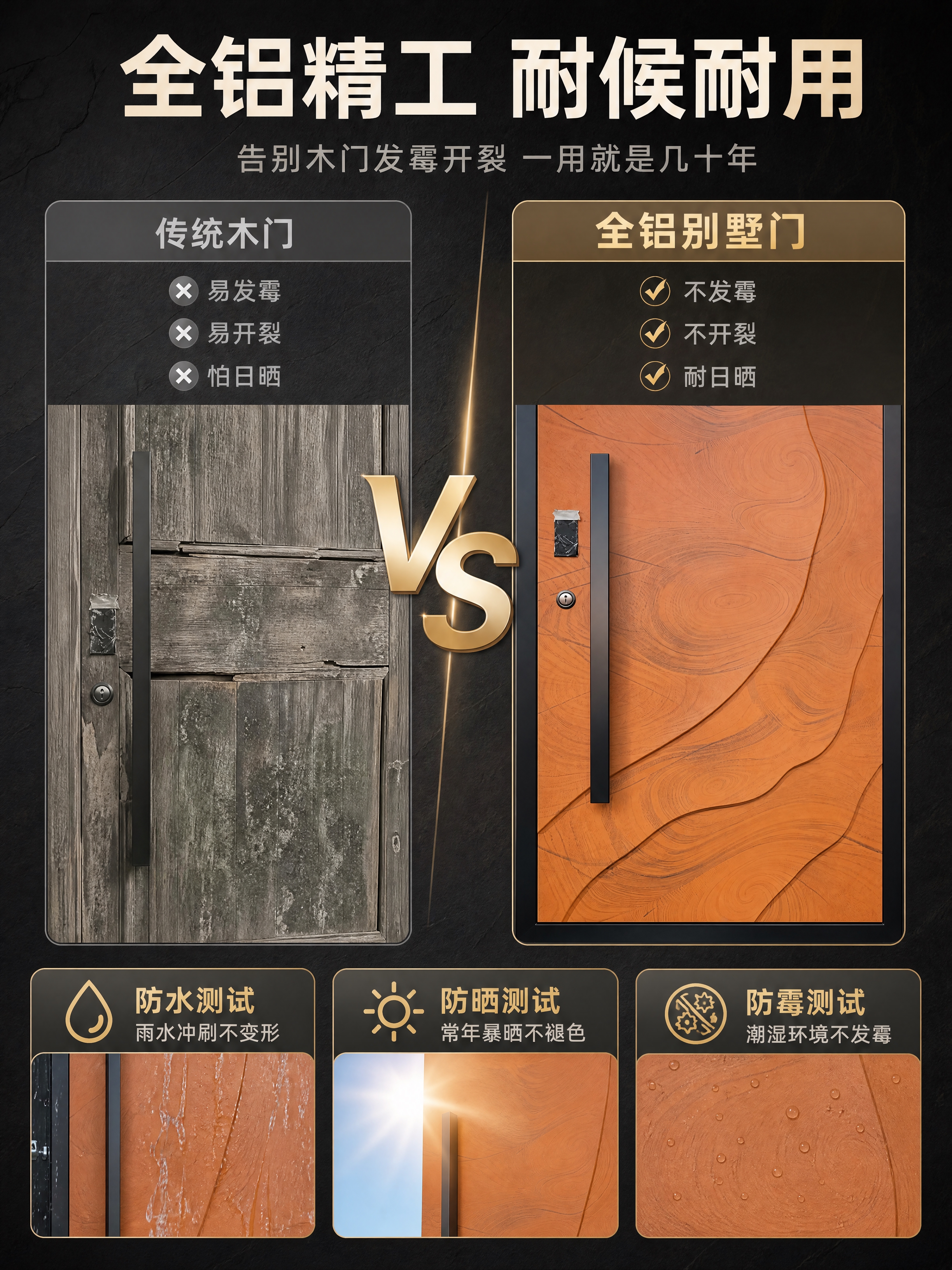 [商品] 使用【图1】臻尚铂门流线年轮浮雕全铝别墅大门；保留产… - 图片创意预览