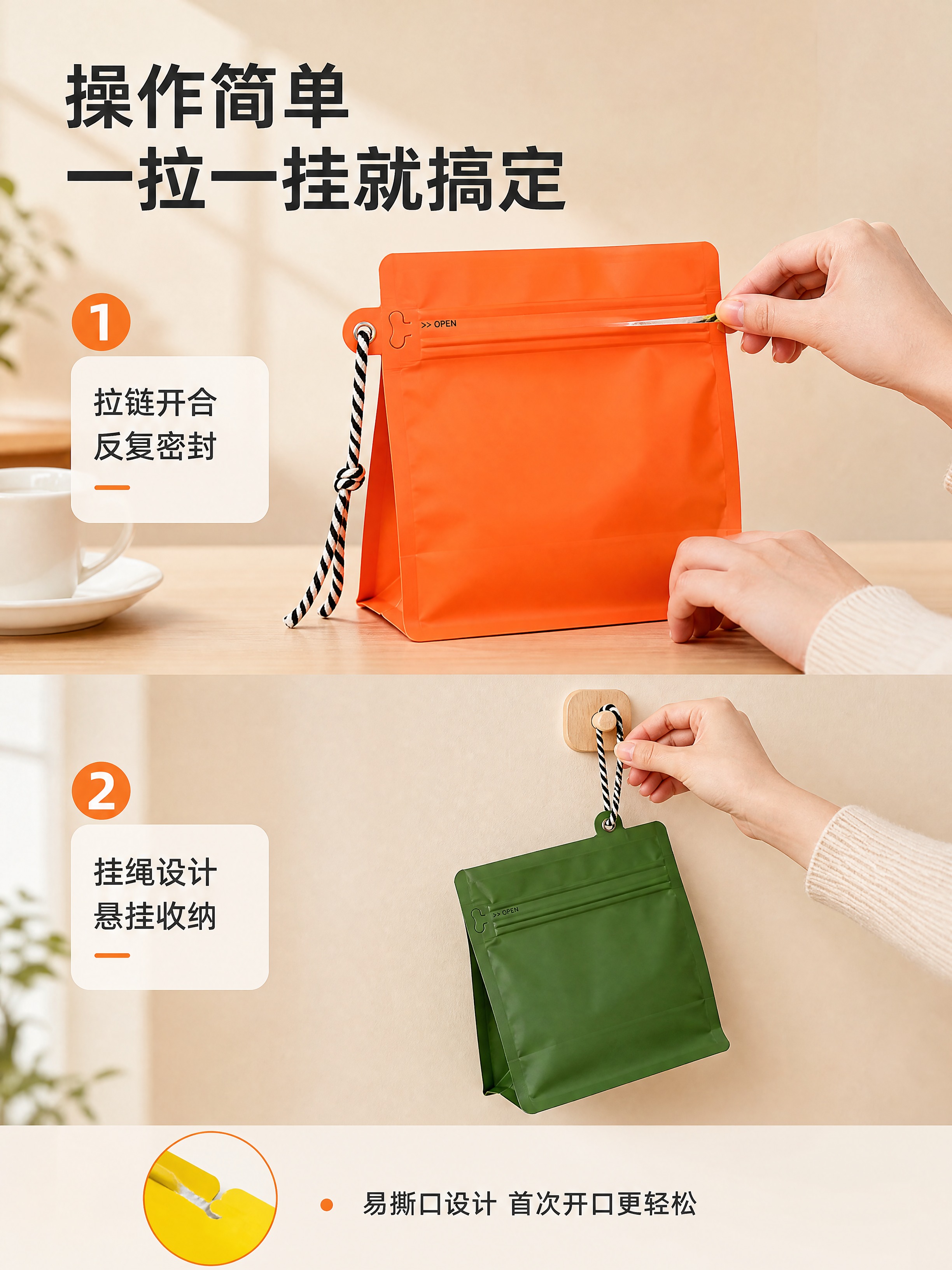 [商品] 使用【图2、图4、图8】八边封铝箔挂绳袋；保留袋型、… - 图片创意预览