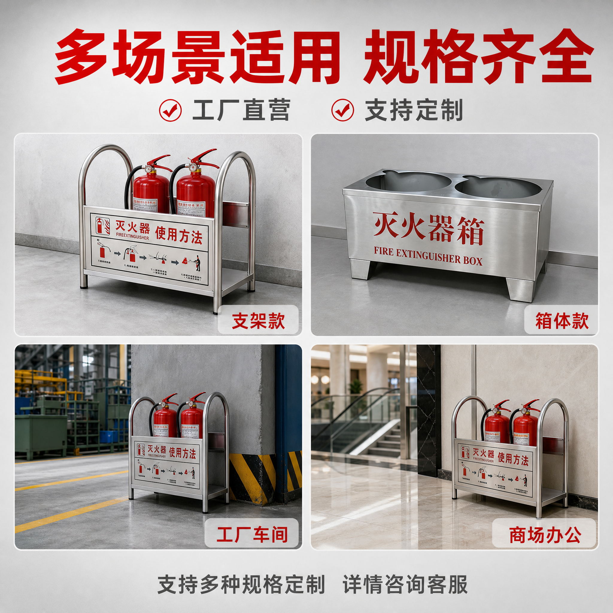 [主图-4] 场景适用与多款式展示图，主题：多场景适用 多种规… - 图片创意预览