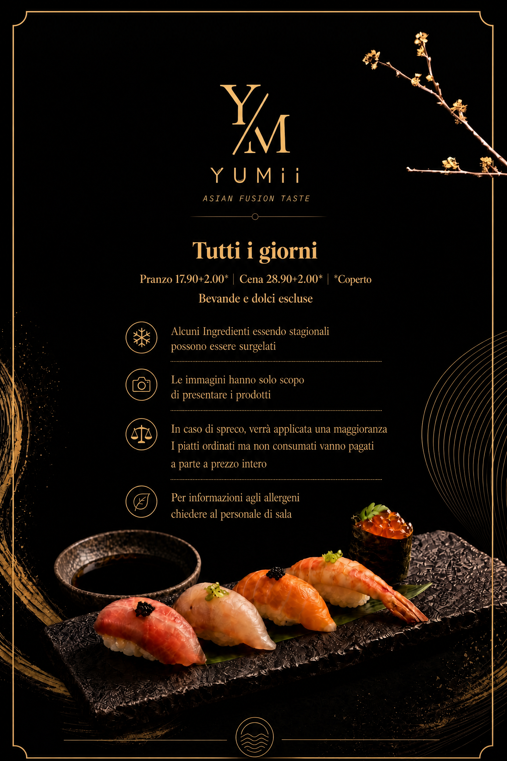 缩小顶部YM YUMii logo尺寸，重新调整所有文字的字体… - 图片创意预览