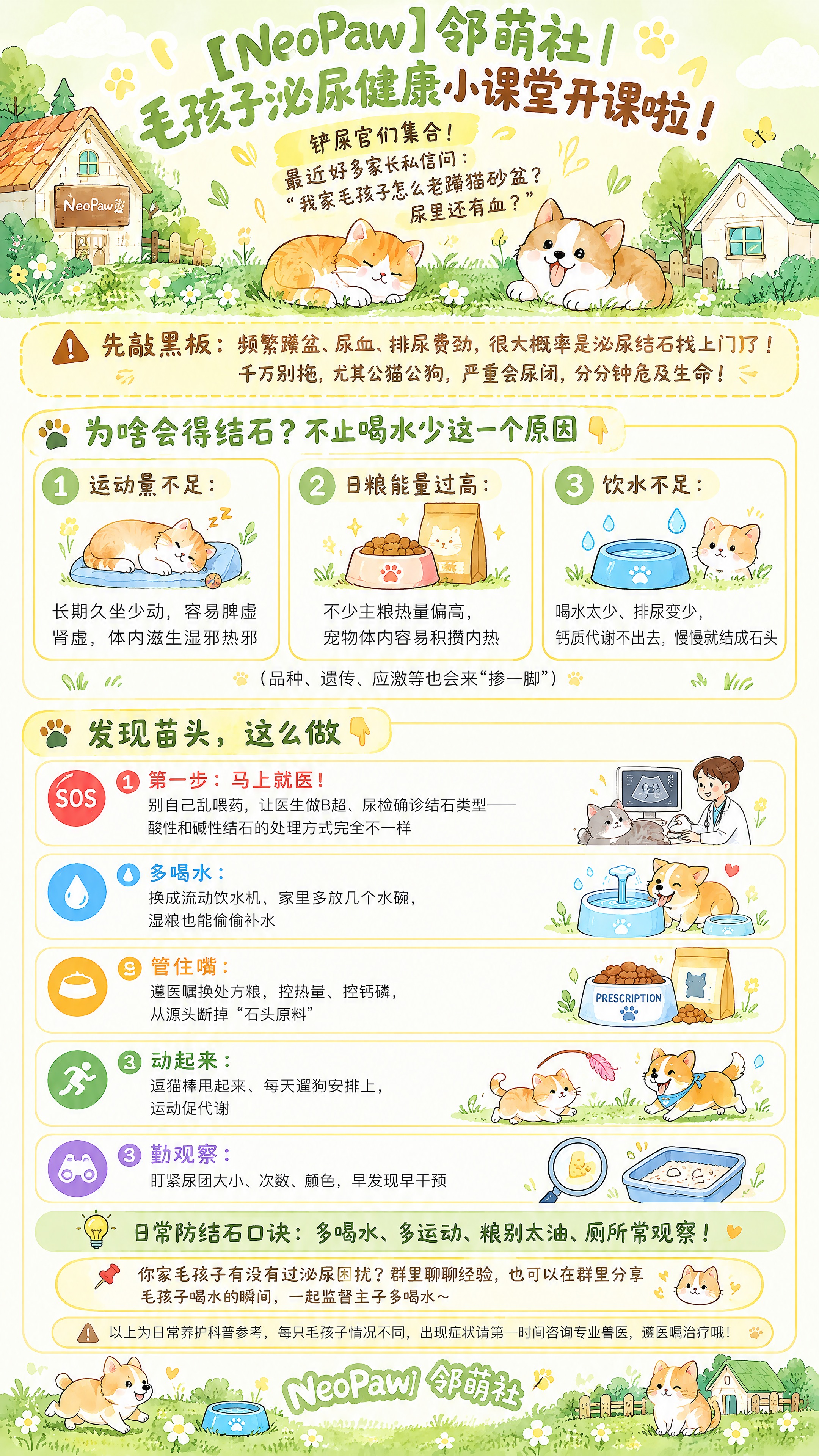 沿用图1的版式结构、黄白奶油色系治愈可爱手绘插画风格与配色（手… - 图片创意预览