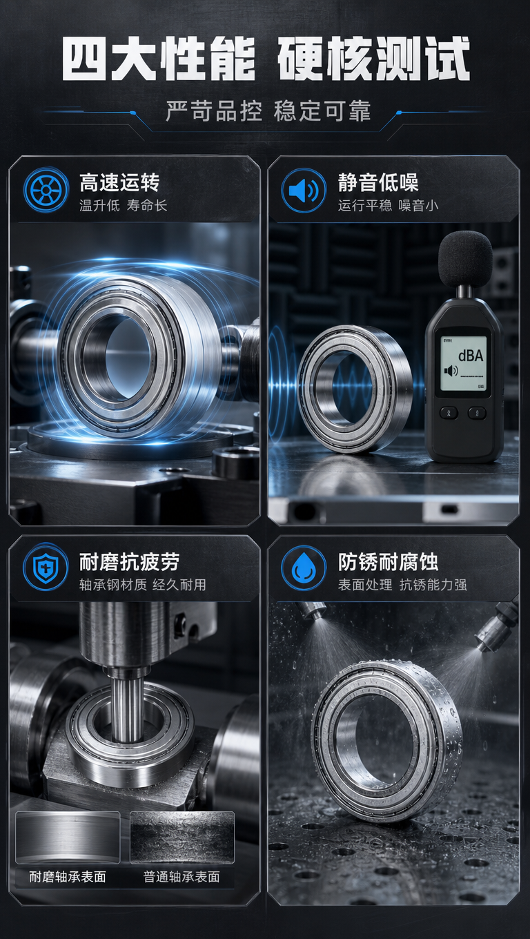 [商品] 使用【图1】深沟球轴承6803ZZ；保留金属银色外圈… - 图片创意预览