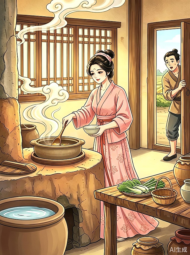添加一点汤粥