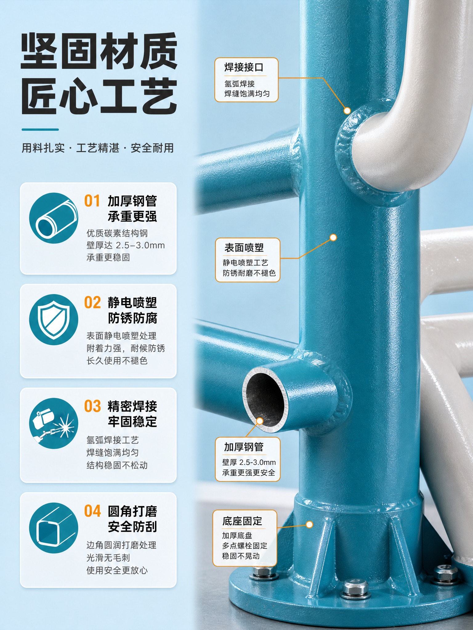 [商品] 使用【图1】健身器材的材质工艺细节（重点展示钢管管壁… - 图片创意预览