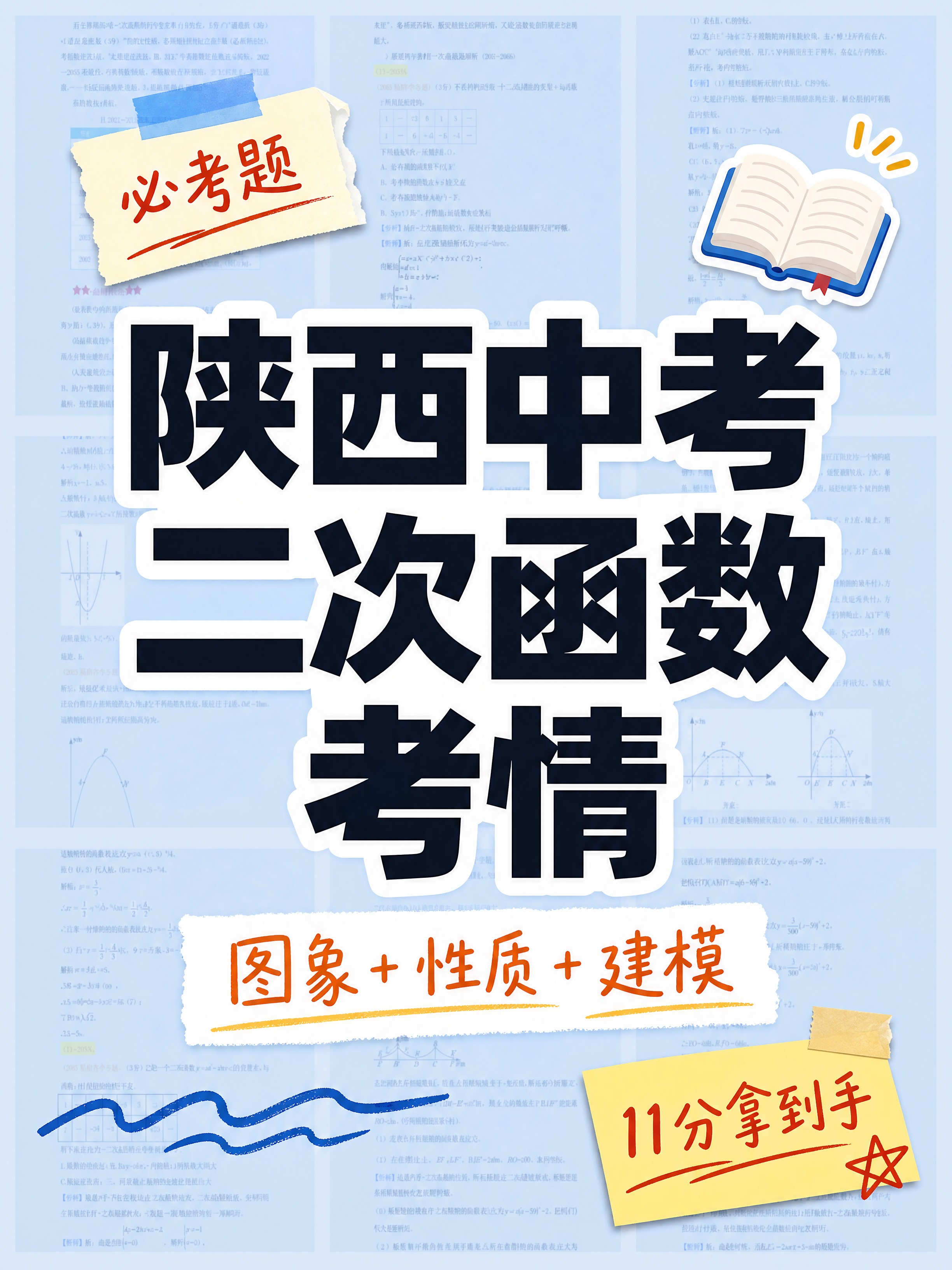 小红书笔记大字封面，配图大字，手账拼贴学习风，版式精美，小红书… - 图片创意预览