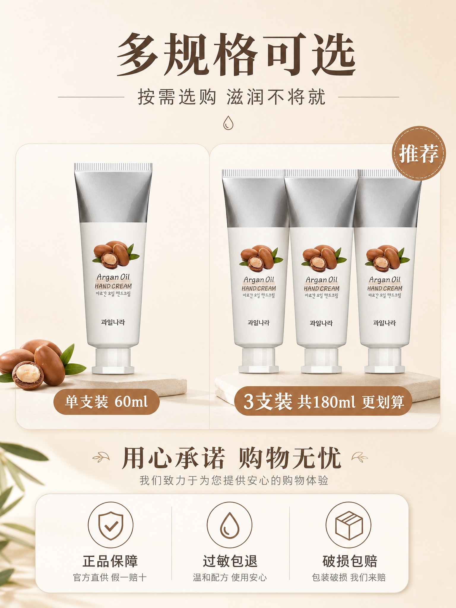 [主图-5] 多规格与促销信息，任务是展示SKU选择和购买价值… - 图片创意预览