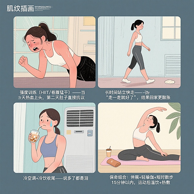 经期女生是否能运动！！