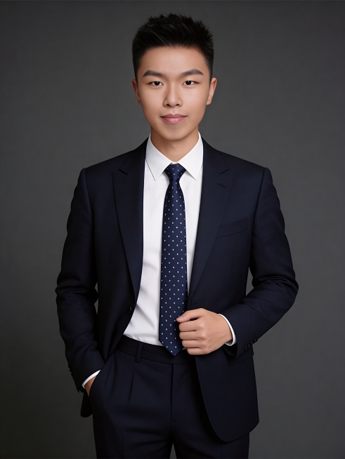 参考第一张图保留人物脸型､发型､年龄等特征生成职场形象照,参考第二张图人物占位和比例,标准焦段50mm,f/4光圈(f/2.8-f/4区间),平视视角(镜头与人物视线齐平);人物占画面70%,人物居中预览效果
