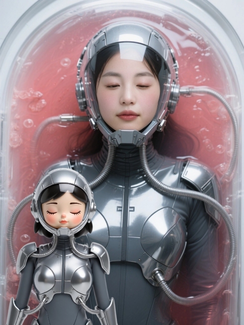Q版盲盒风格预览效果
