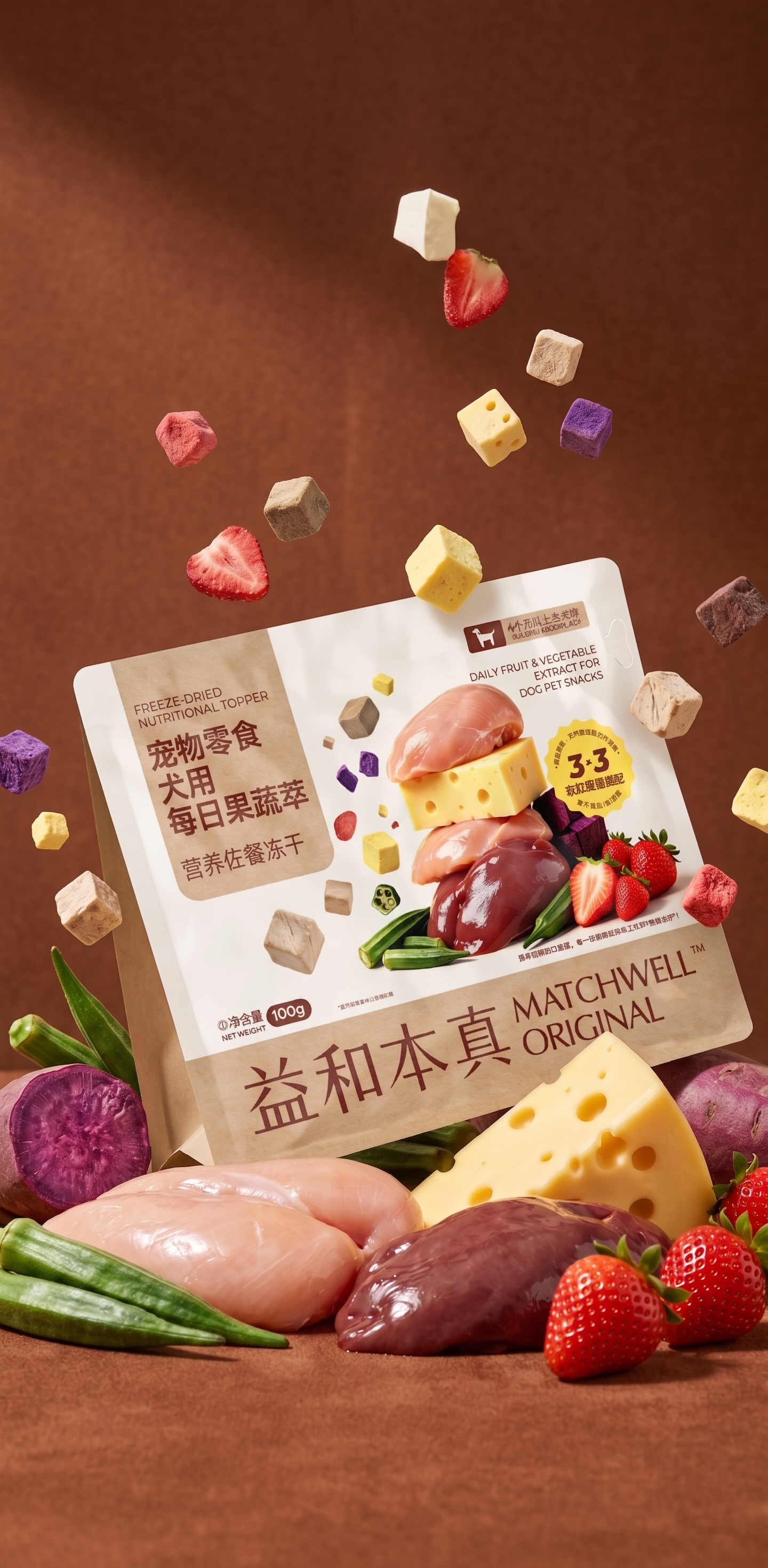 背景色改成褐色调 - 图片创意预览