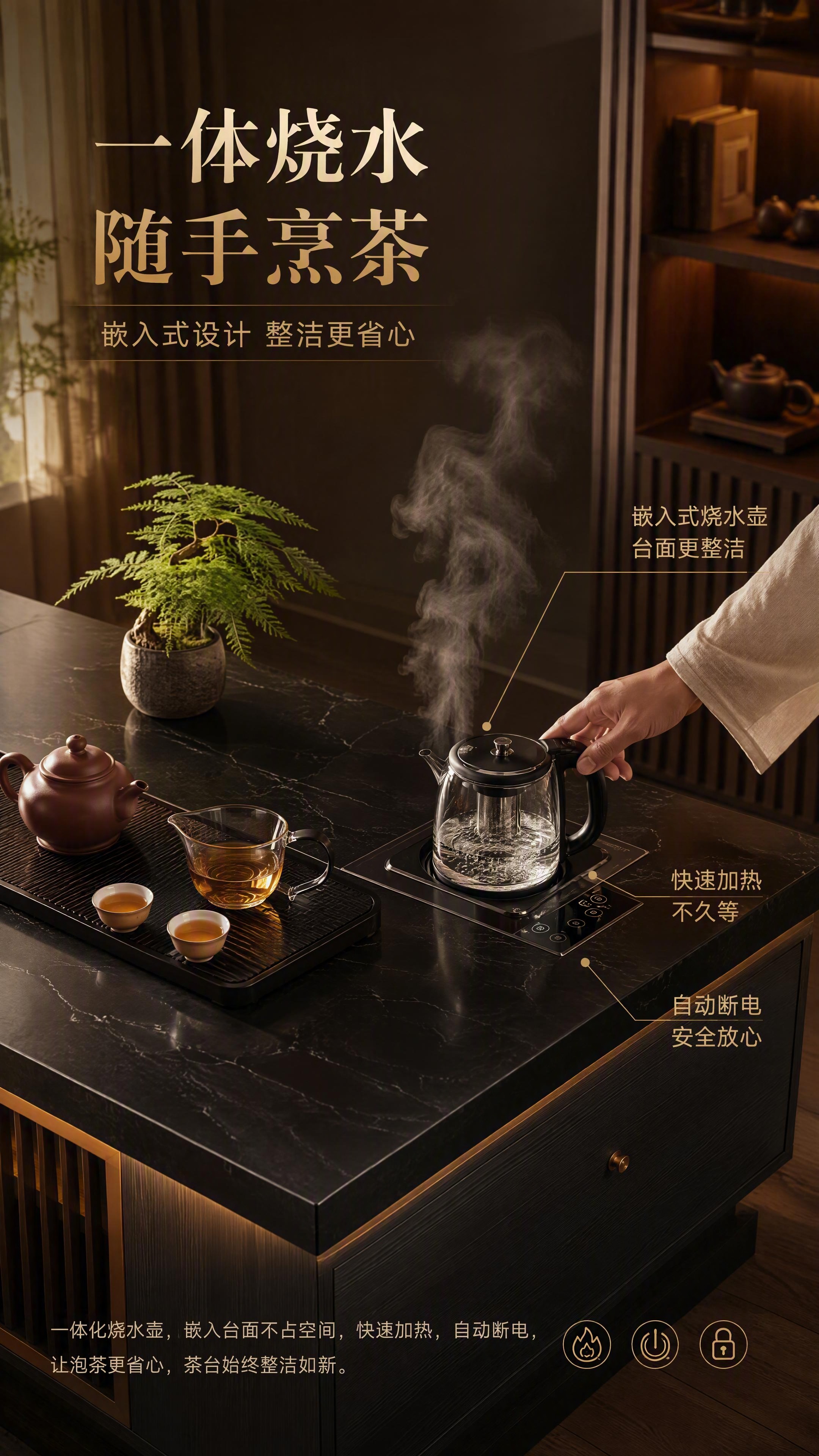 [第5张] 详情页功能演示页-一体化烧水壶使用场景。 [氛围/… - 图片创意预览