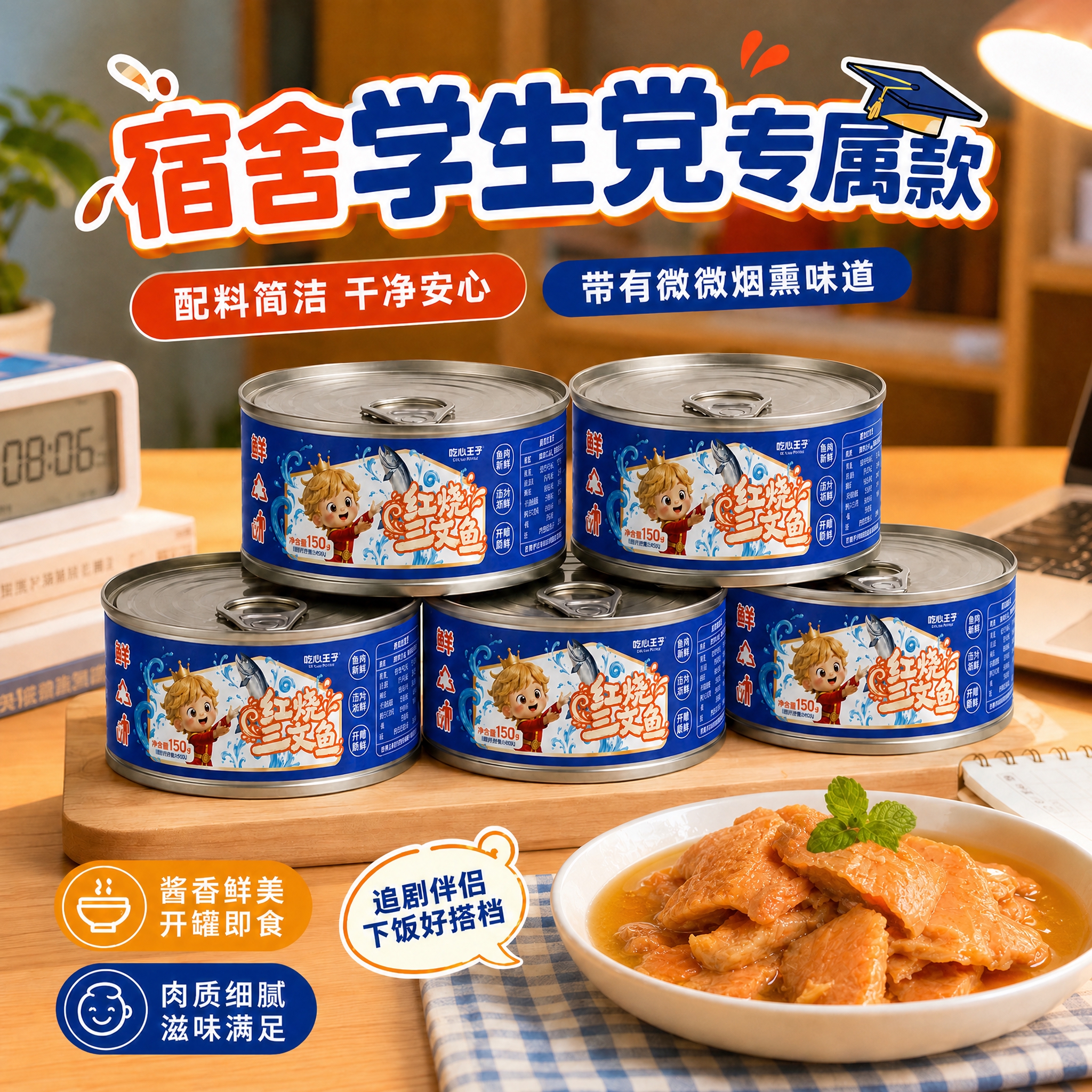 将第一张图右下角白色盘子里的鱼肉替换为第二张图黑色盘子里带汤汁… - 图片创意预览