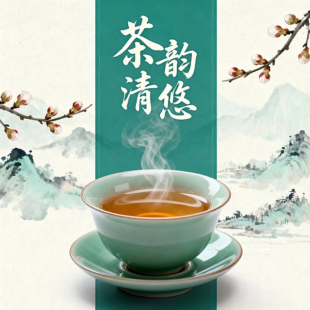 高品质中式茶叶品牌，名叫茶韵清悠，目标客户为白领及茶叶爱好着，希望通过独特的视觉设计在众多品牌中脱颖而出
