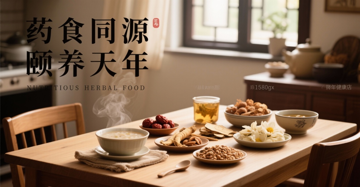 702x263 wide banner, photorealistic warm lifestyle food photography for a senior wellness store, cal预览效果