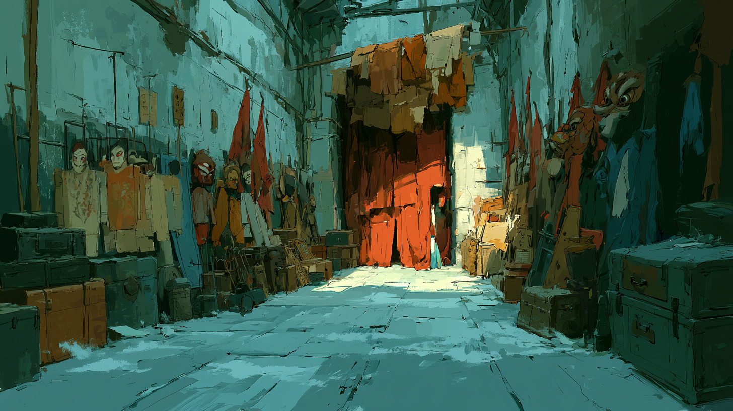 Bai Xi Waiting Passage, narrow… - 图片创意预览