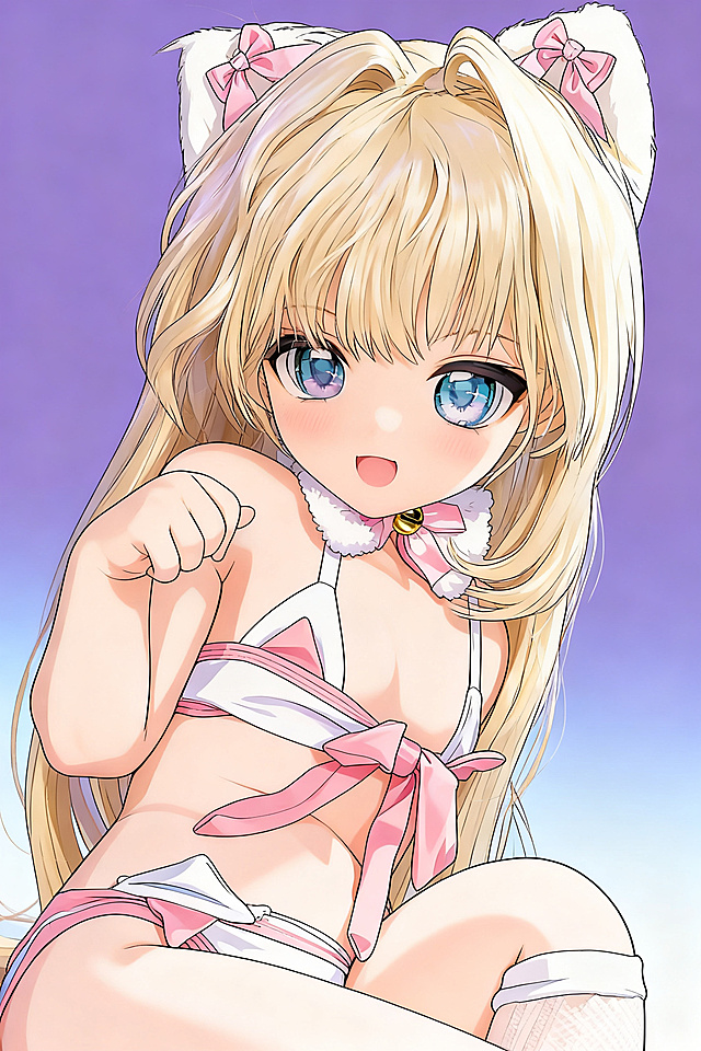 将这张BJD娃娃图片转换为动漫插画风格，保留原人物造型、服饰和色彩搭配