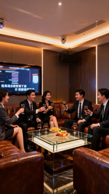 生成50张商务KTV的照片预览效果