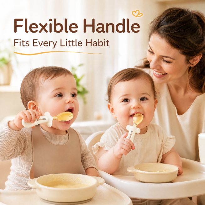 「图片1」Image 1
Prompt: A warm, cozy home dining scene on an Amazon product banner. A mother sits with预览效果
