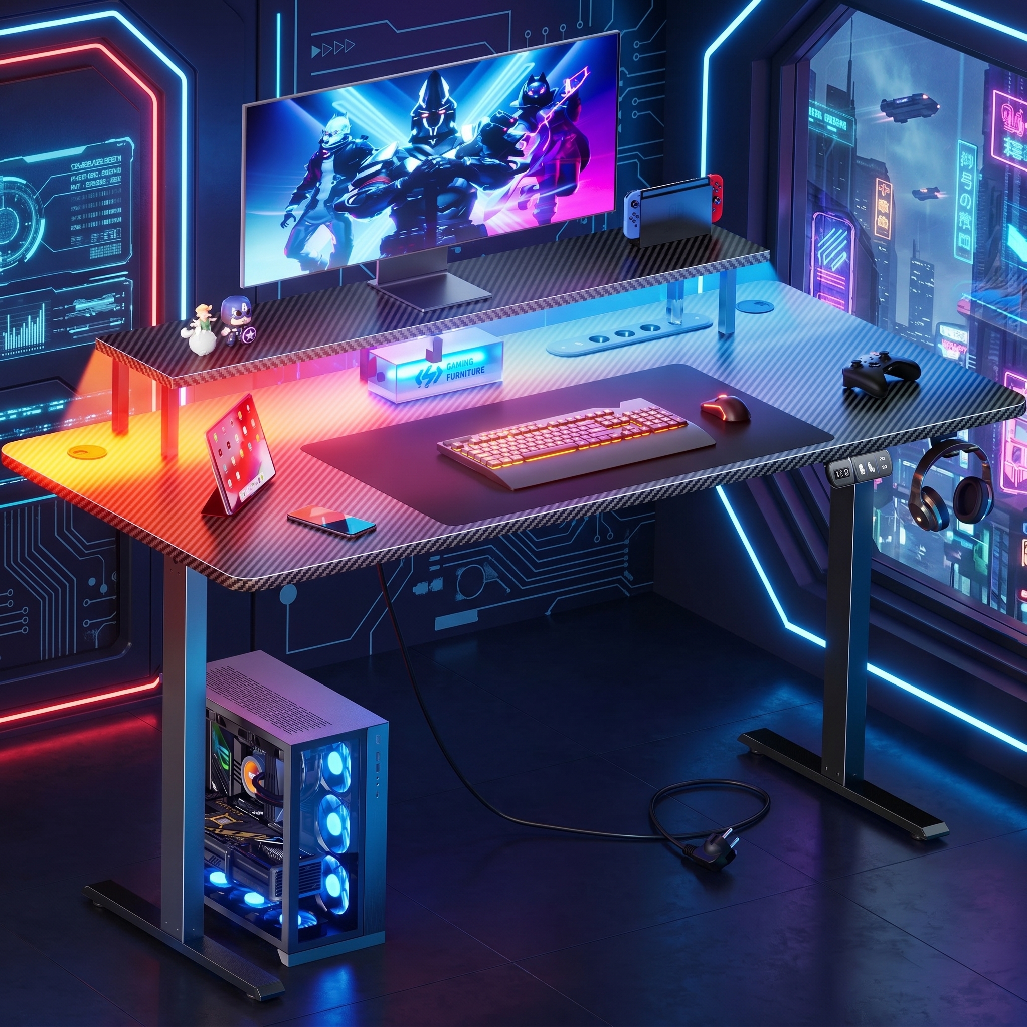 Keep the original gaming desk p… - 图片创意预览