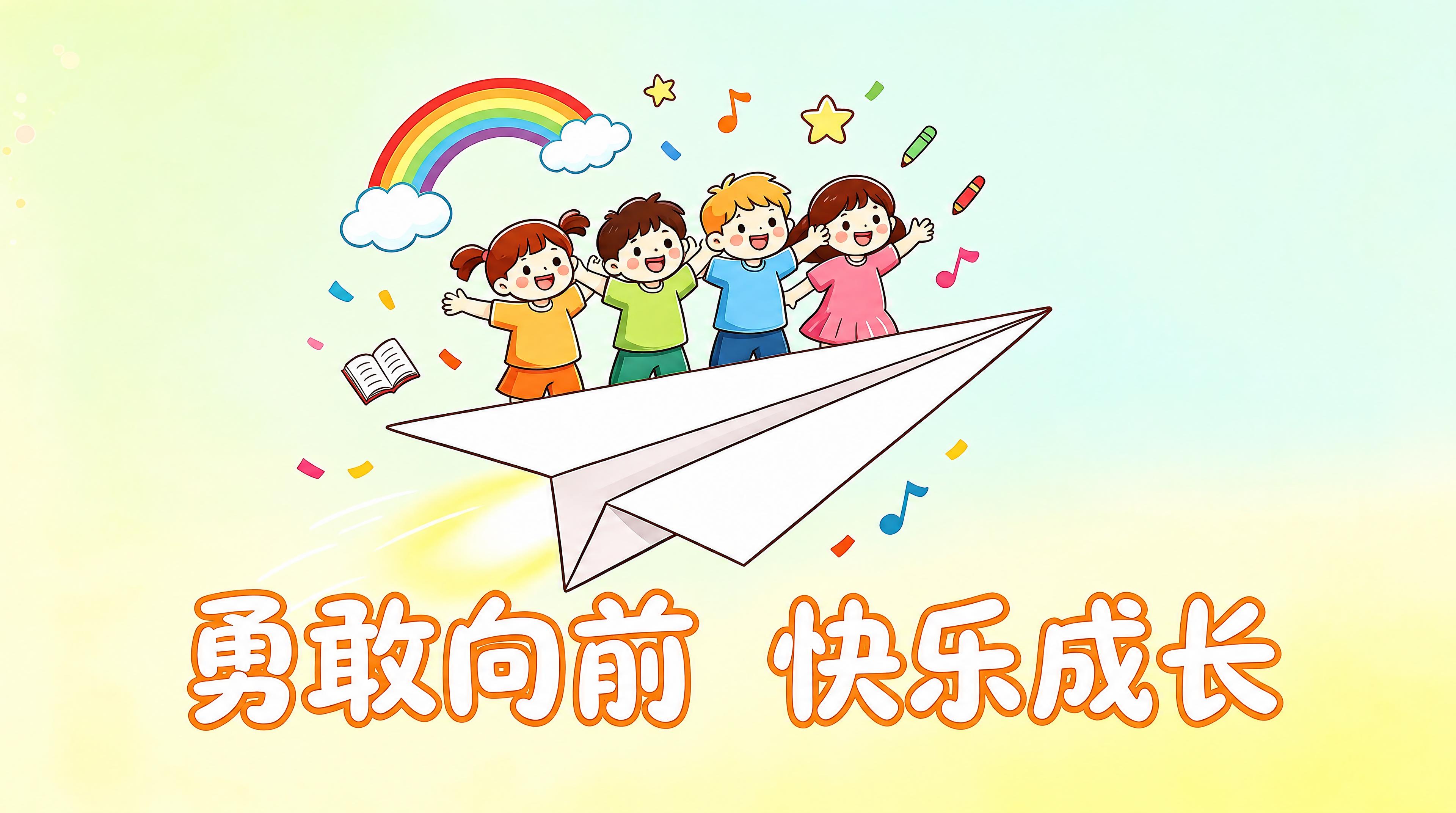 去掉左上角的圆形幼儿园logo，其余所有元素、文字、颜色、构图… - 图片创意预览