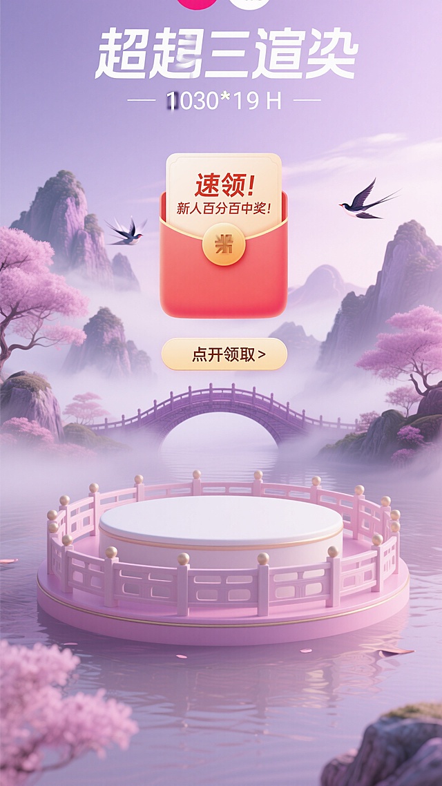 竖版素材，广告素材，图片素材，七夕主题